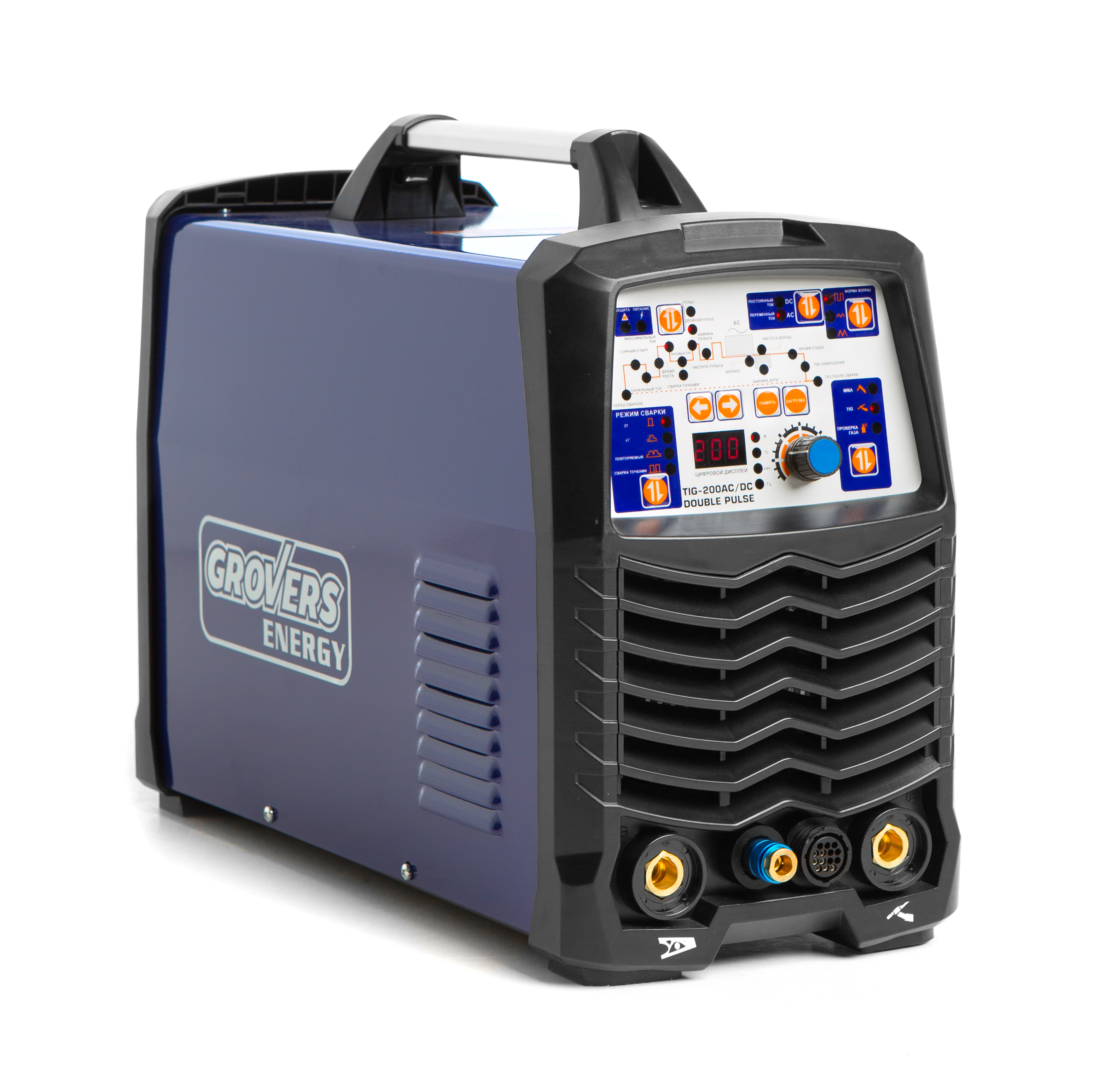 Сварочный аппарат TIG 200 AC/DC DOUBLE PULSE GROVERS ENERGY